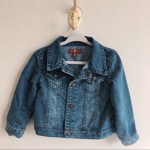 Seven For All Mankind 2T Toddler Jean Jacket